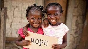 african kids with hope