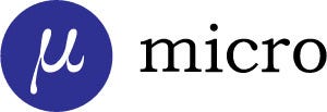 micro text editor official logo