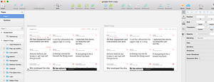 How to replicate the Google Fonts landing page in Sketch