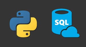 Image showing logos of python and SQL