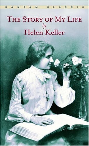 Autobiographical book by Hele Keller The Story of My Life 1903