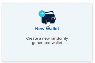 New wallet screenshot