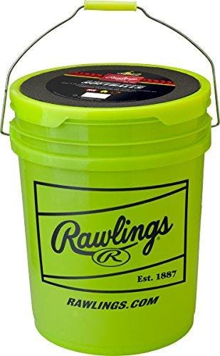 Rawlings B512RFPBPBUCK PU Core Batting Practice Softball Bucket