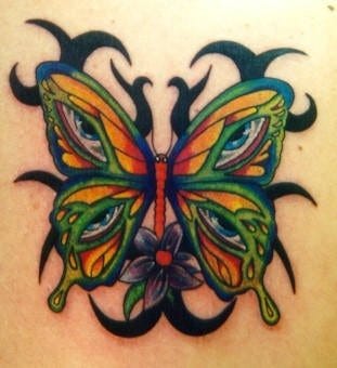 Butterfly Tattoo 1001