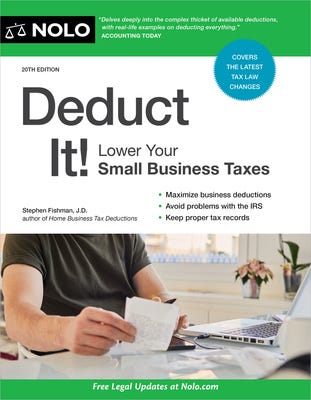 Deduct It!: Lower Your Small Business Taxes PDF