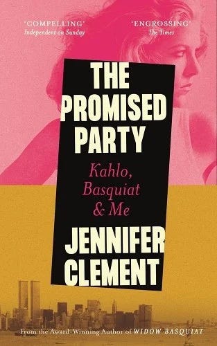 Book cover for The Promised Party by Jennifer Clement (2024).