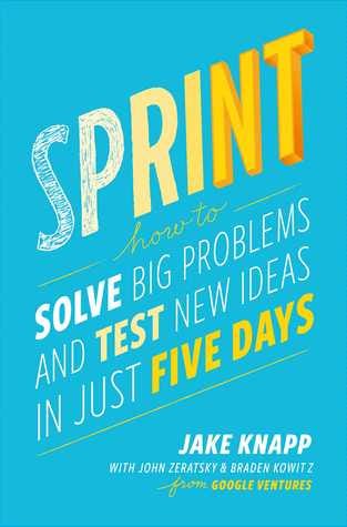 The cover image for Sprint by Jake Knapp et al.