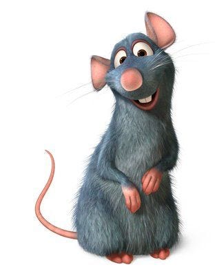 Remy the rat in Ratatoullie. Source: yandex.ua