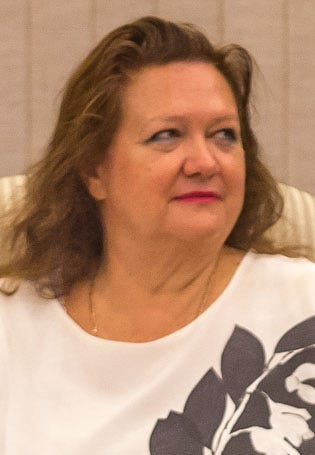 Gina Rinehart.