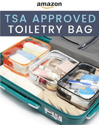 Amazon TSA Carry on Liquid Rules 2021