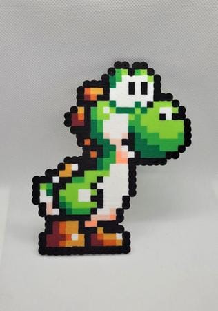 Pixel art do personagem Yoshi.