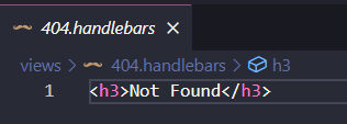 Example 404 handlebars’ file