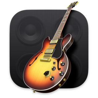 GarageBand logo.