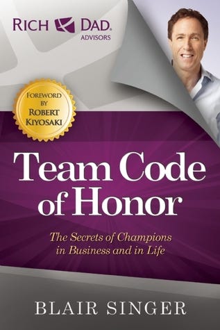 PDF Team Code of Honor: The Secrets of Champions in Business and in Life By Blair Singer