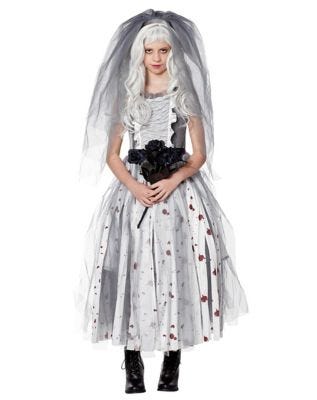 Kids Bride Costume Ideas and Ghost Bride Costumes for Halloween