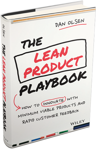 Cover of the book “The Lean Product Playbook”