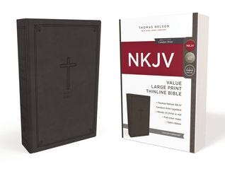 [PDF] NKJV, Value Thinline Bible, Large Print, Leathersoft, Charcoal, Red Letter Edition, Comfort Print: Holy Bible, New King James Version By Anonymous