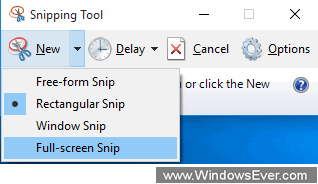 Microsoft-Snipping-Tool- New