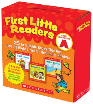 First Little Readers Parent Pack: Guided Reading Level A: 25 Irresistible Books That Are Just the Right Level for Beginning Readers PDF