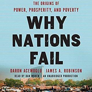 PDF Why Nations Fail: The Origins of Power, Prosperity, and Poverty By Daron Acemoğlu