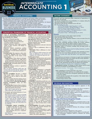 [PDF] Intermediate Accounting 1: a QuickStudy Laminated Reference Guide (Quickstudy Reference Guide) By Michael P. Griffin