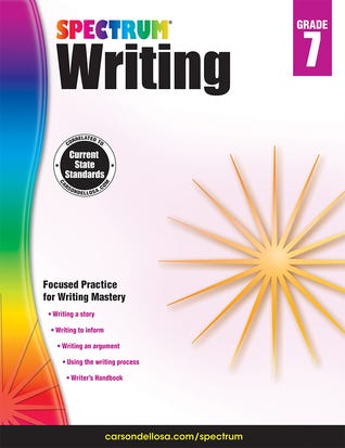 Spectrum Writing, Grade 7 PDF