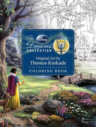 Disney Dreams Collection Thomas Kinkade Studios Coloring Book E book