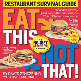 Eat This, Not That!: Restaurant Survival Guide E book