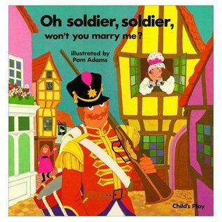 Soldier, Soldier nursery rhyme