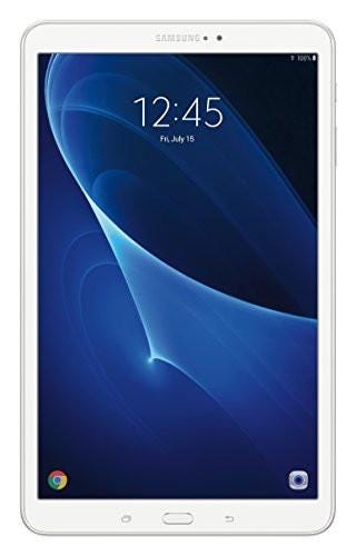 Samsung Galaxy Tab A SM-T580 16 GB Tablet - 10.1 - Plane to Line (PLS) Switching - Wireless LAN - Samsung Exynos 4210 Octa-core (8 Core) 1.60 GHz - Pearl White