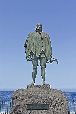 Statue of Mencey Bencomo