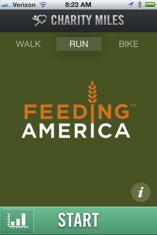 Charity Miles App