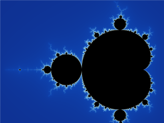 A video zooming into a Mandelbrot set fractal showing the unlimited fine details of a fractal