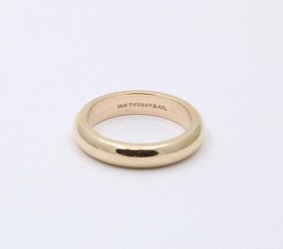 tiffany gold ring