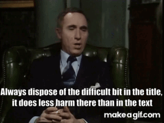 Yes Minister Gif