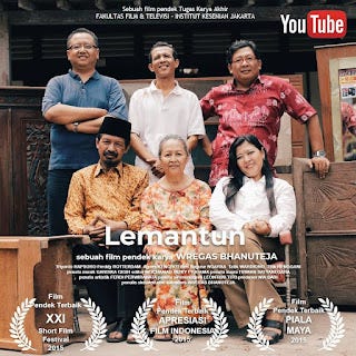 Short movie poster — title: “Lemantun” or “Cupboard”