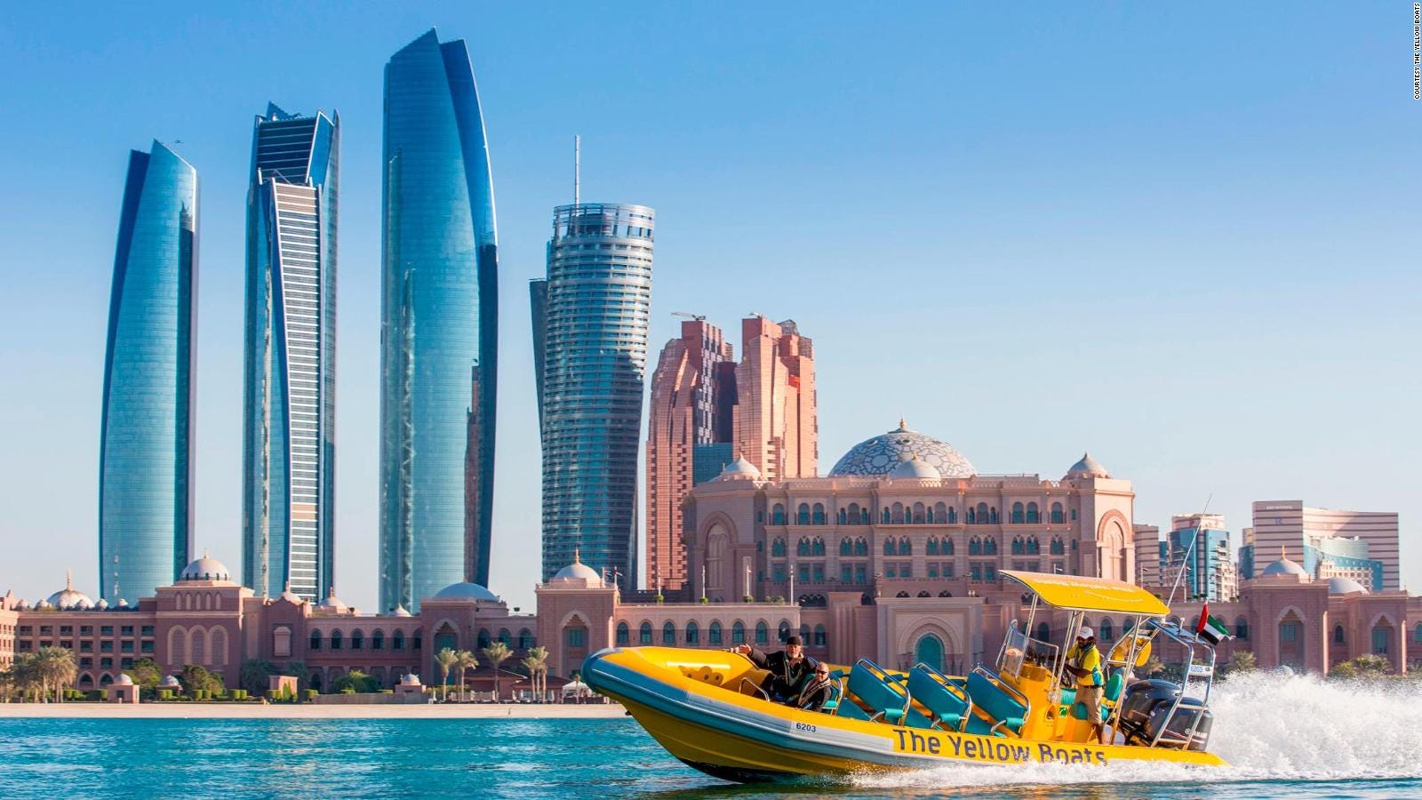 UAE (Source: [CNN](https://edition.cnn.com/travel/article/abu-dhabi-island-hopping/index.html))