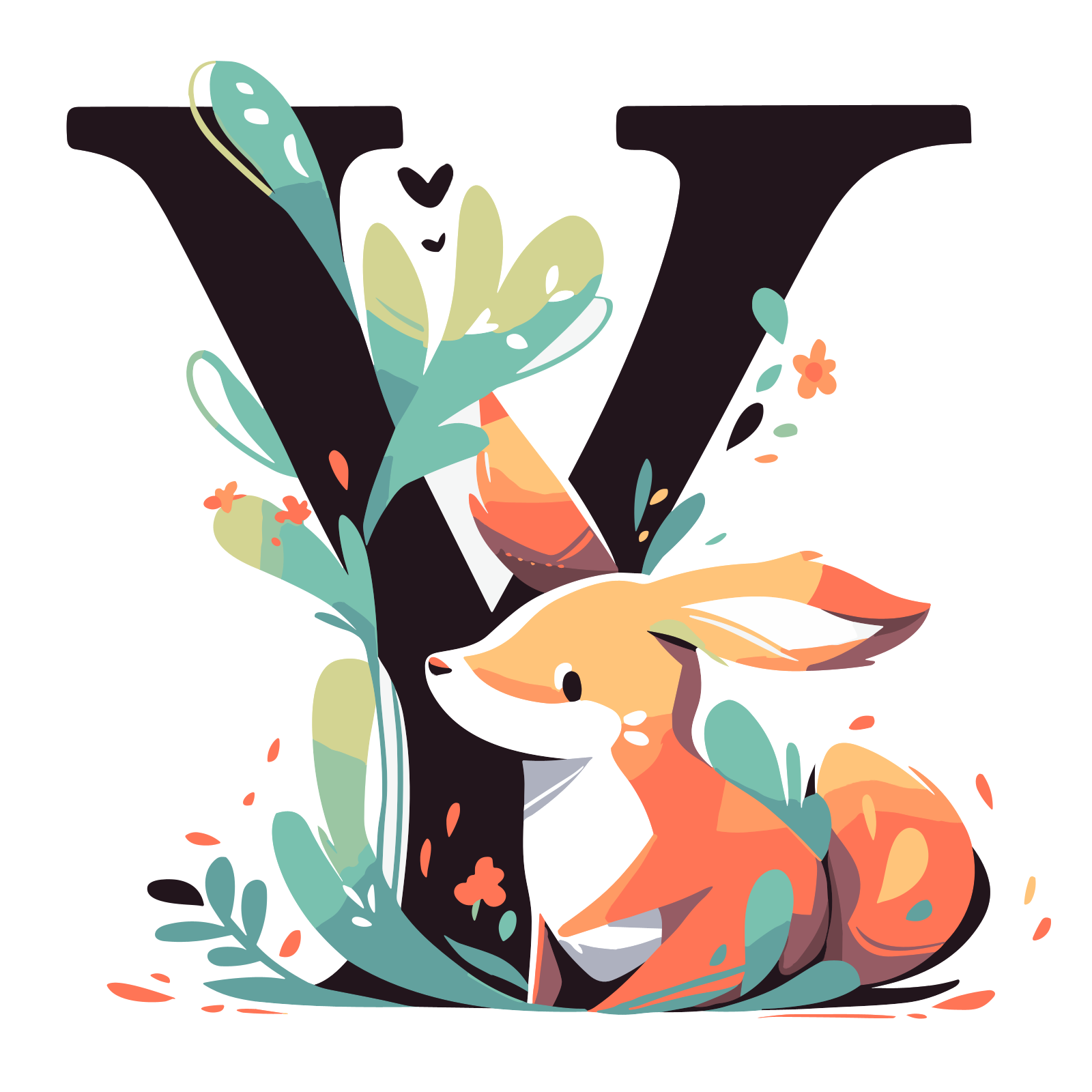 The logo of my website, the big Y is the first letter of my name.