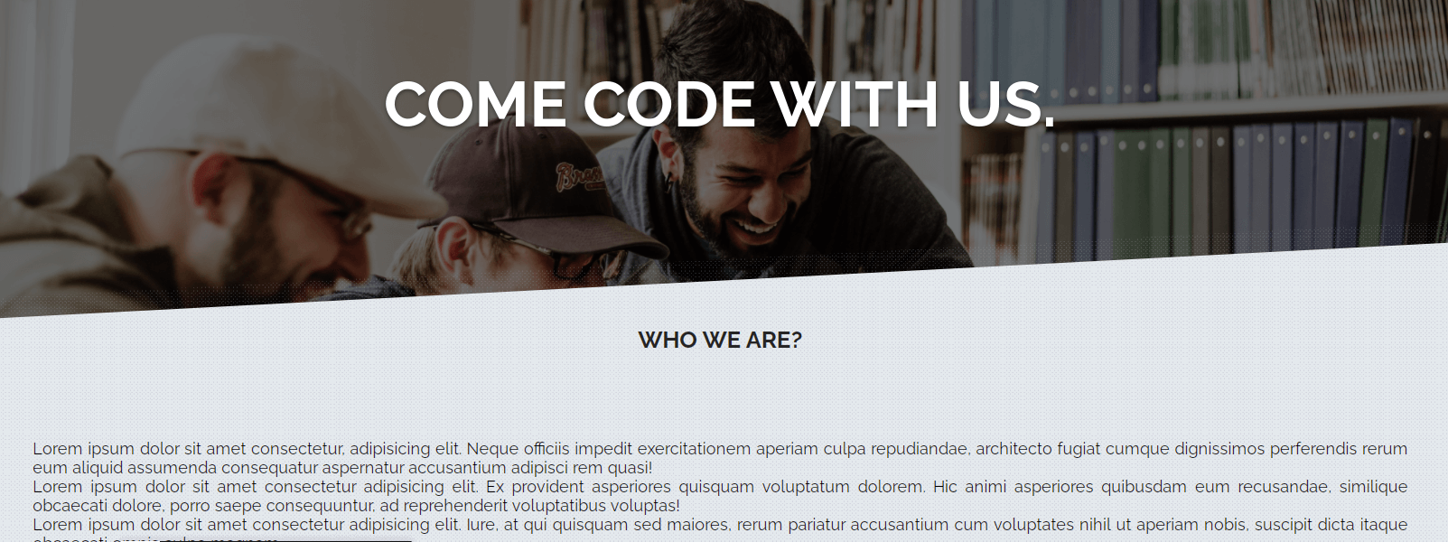 Header Website By HTML CSS