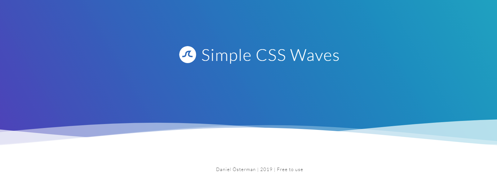 Wave Header By CSS