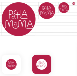 Variação de logo Pachamama