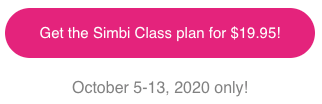 Get the Simbi Class Plan for $19.95 from October 5–13, 2020.