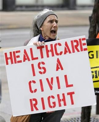 Image result for healthcare protests