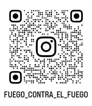 QR Code for Fuego Contra El Fuego Conscience Art events Instagram page