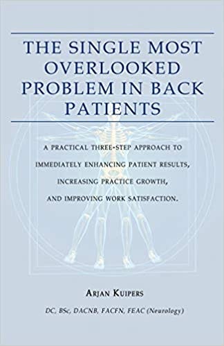 Arjan kuipers book about the Single Most Overlooked Problem in Back Patients