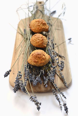 Honey Lavender Scones