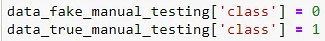 A snippet shows the code for introducing classes to the dataset.