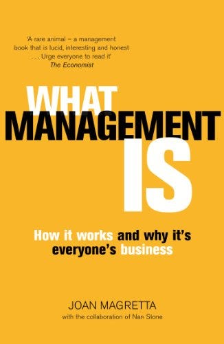 What management is — How it works and why it’s everyone’s business.