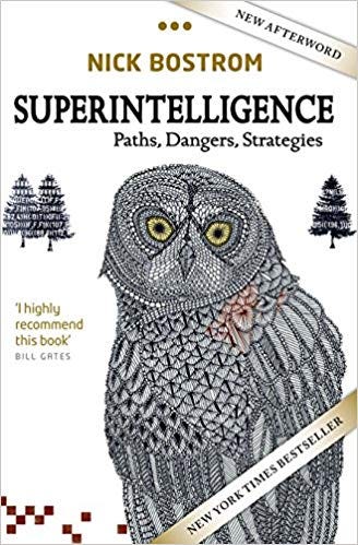 Book Cover of Superintelligence by Nick Bostrom