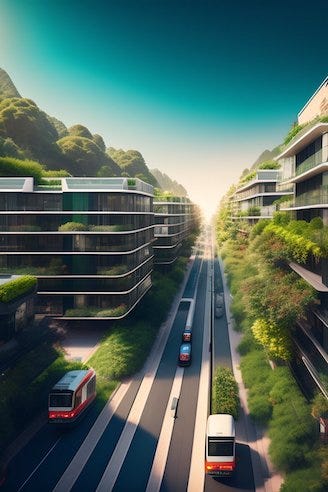 A peak into a world where we live more sustainably with adequate care for our planet